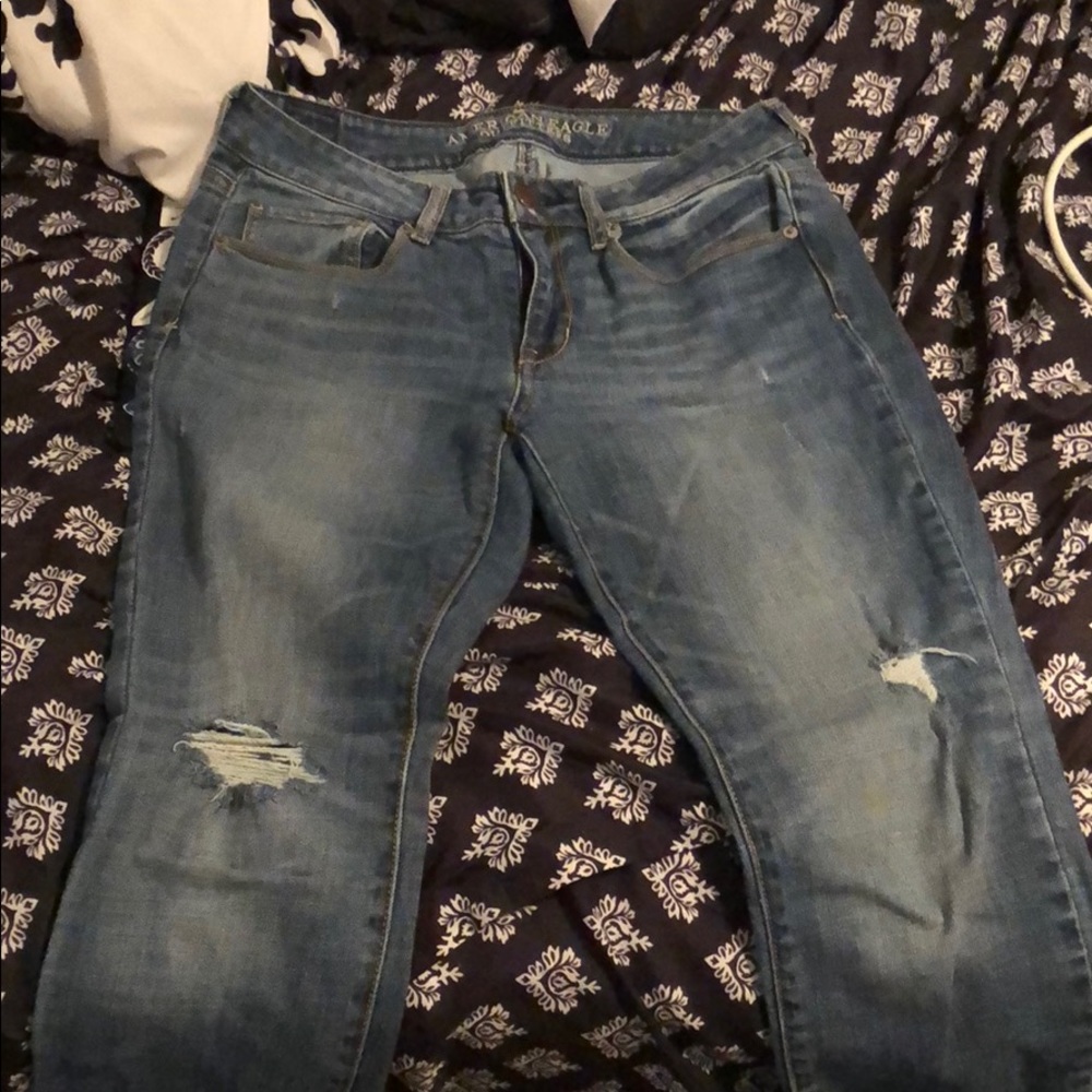 AE Jeggings Light Wash